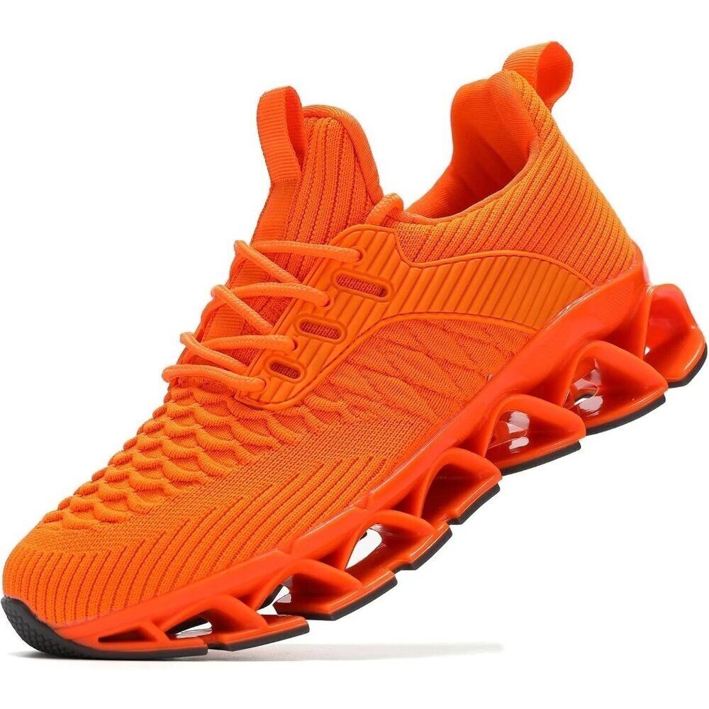 Women's Slip-On Walking Running Shoes - Blade Tennis Sneakers, Non-Slip Comfort